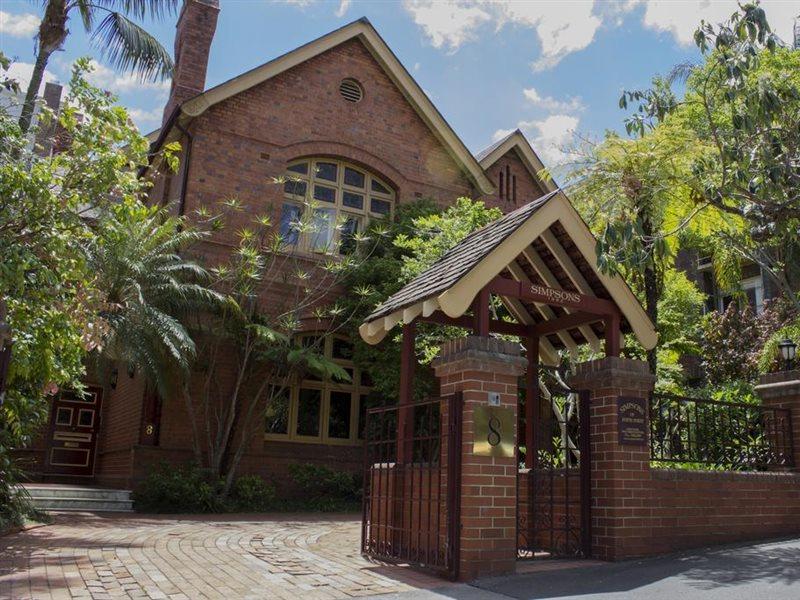 ホテル Simpsons Of Potts Point シドニー エクステリア 写真