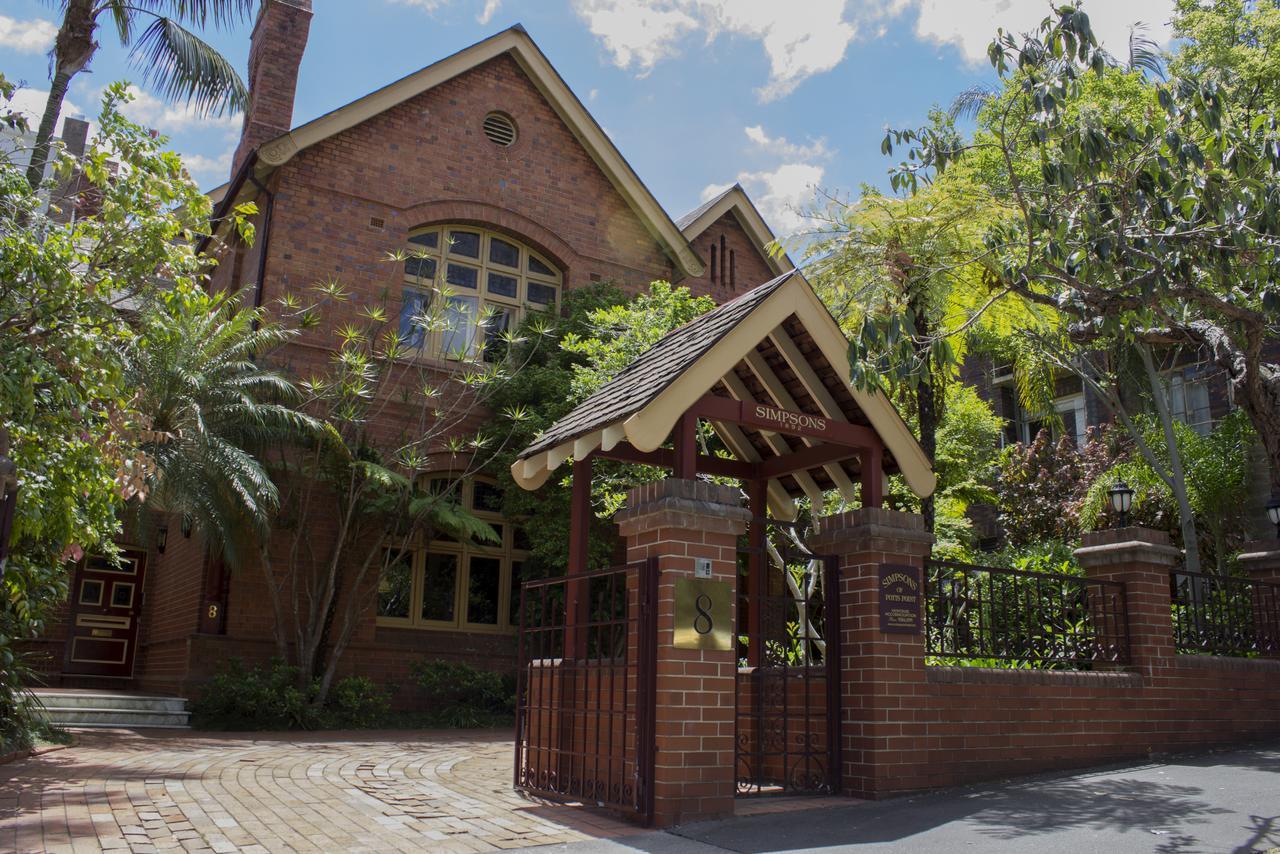 ホテル Simpsons Of Potts Point シドニー エクステリア 写真